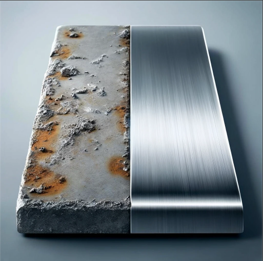 TOP-TOOL strip disc for angle grinder — paint and rust removal