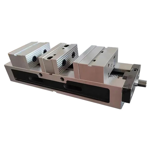 125x60 Double-Station Precision Vise for milling workholding