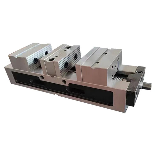 200x125 Double-Station Precision Vise for milling workholding