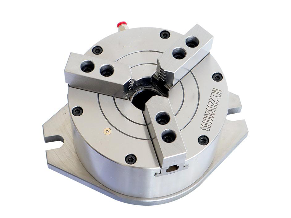 BK320KL | 320 mm 3-Jaw Vertical Through-Hole Pneumatic Chuck product image