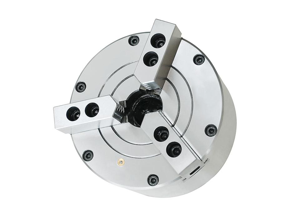 BK200KQ | 200 mm 3-Jaw Semi-Through-Hole Pneumatic Chuck product image