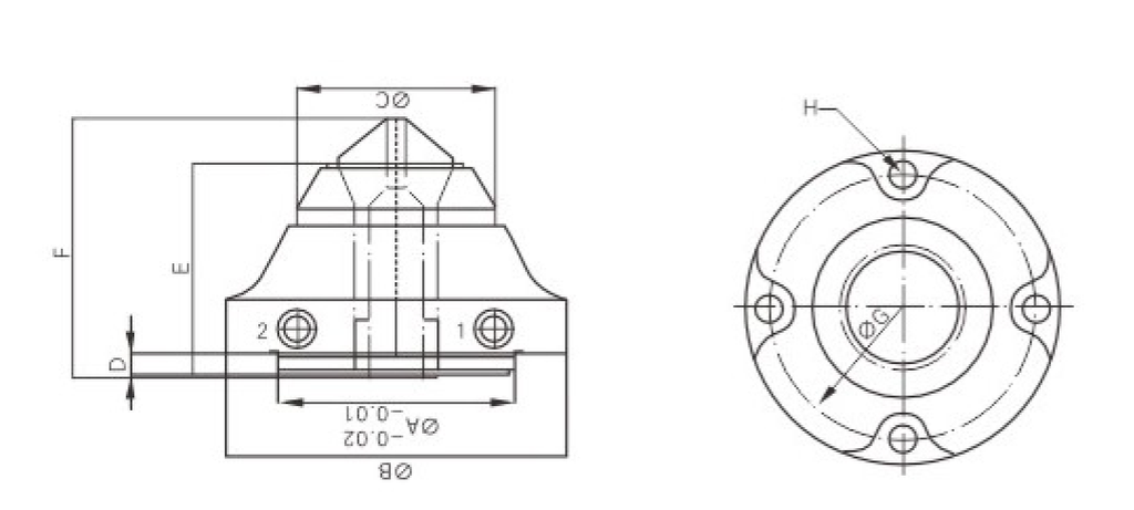 JT-W20 | JT-W Passive Collet Chuck