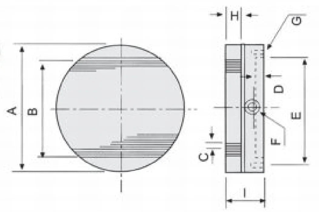 5"x10" Fine Pole Permanent Magnetic Chuck for surface grinding workholding