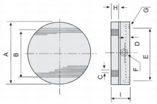 6" Fine Pole Permanent Magnetic Chuck for surface grinding workholding