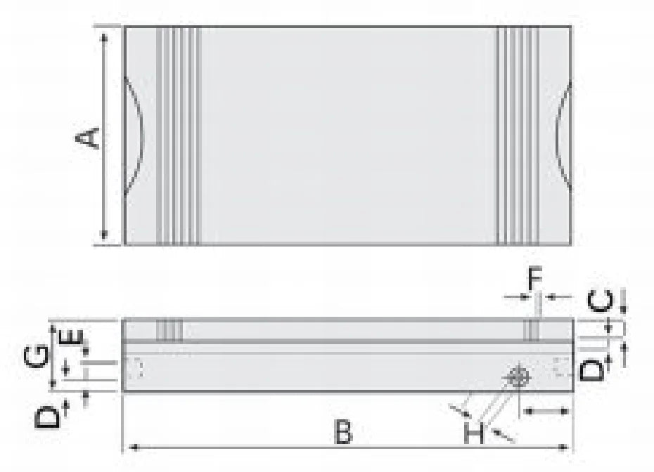 6"x6" Fine Pole Permanent Magnetic Chuck for surface grinding workholding