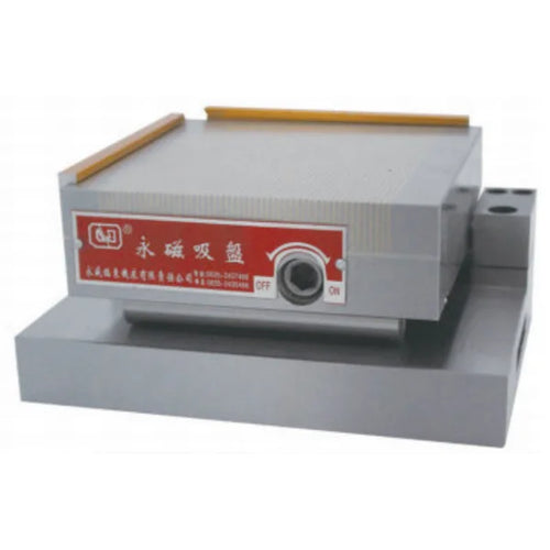 6"x6" Single Tilt Fine Pole Permanent Magnetic Chuck for precision grinding workholding
