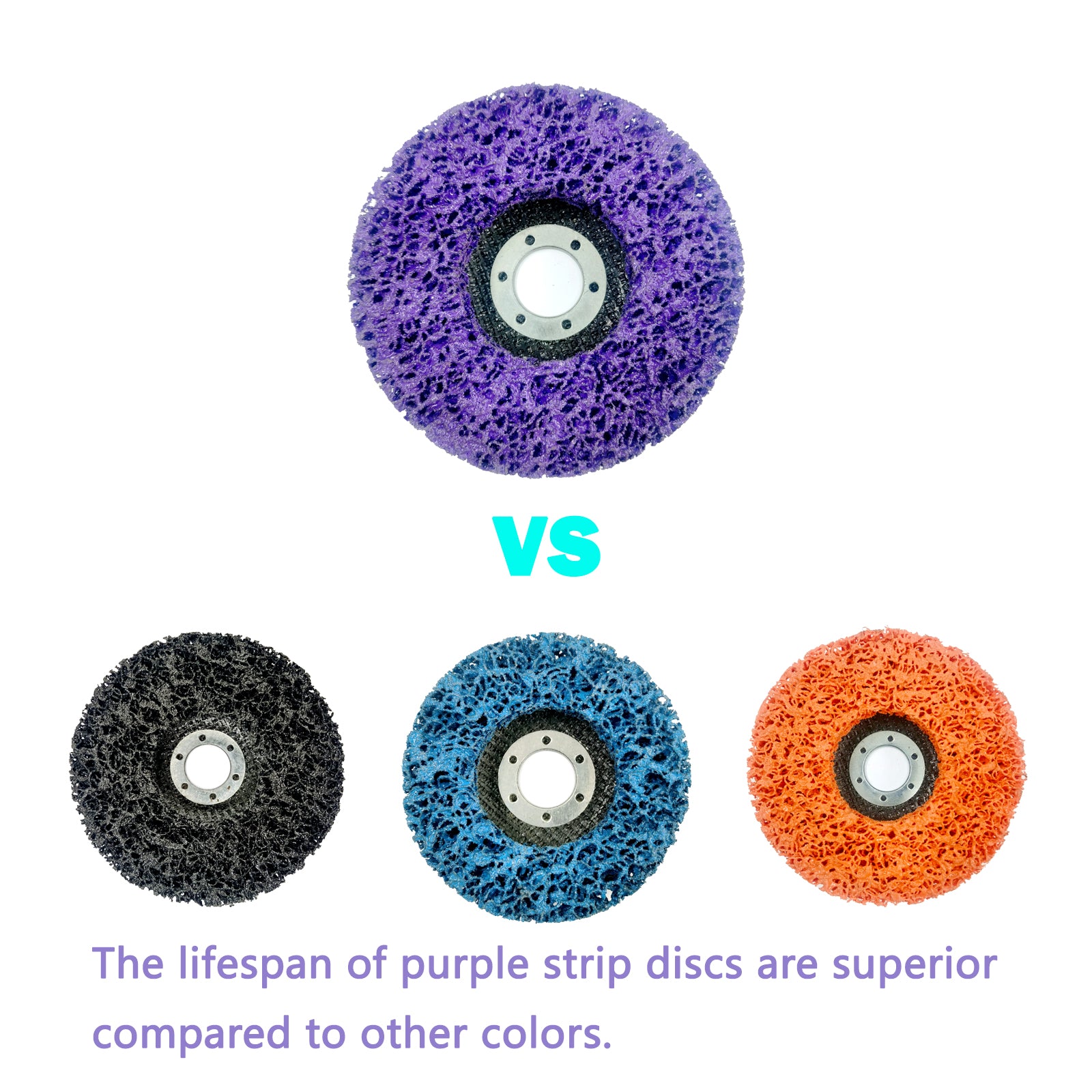 Poly strip disc package and accessories
