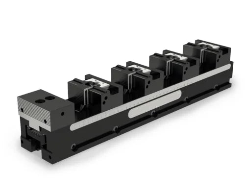 75x400 Multi-Workpiece Precision Vise for milling workholding