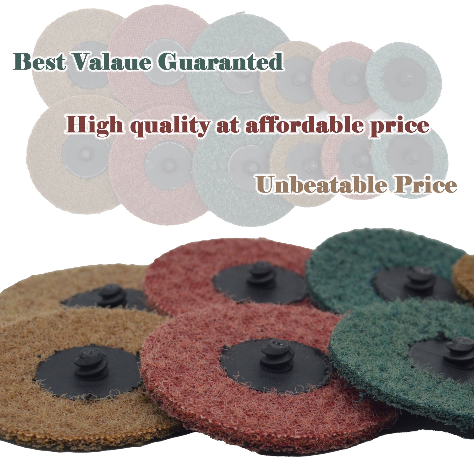 High quality industrial grade 2 inch sanding discs available in bulk for metalworking and paint removal