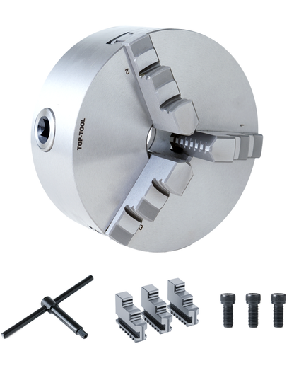 80mm Lathe Chuck with Internal Jaws for Small Parts