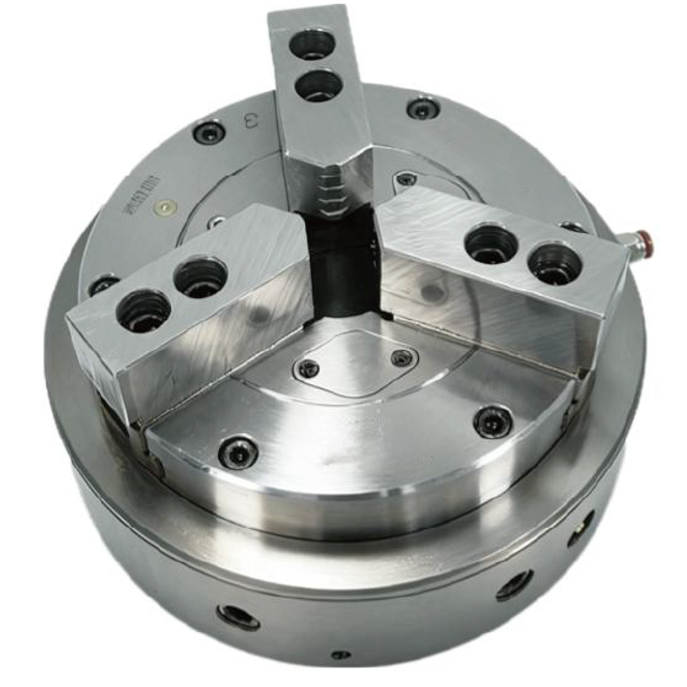 BK500TK | 500 mm Front-Mounted Through-Hole Pneumatic Chuck product image