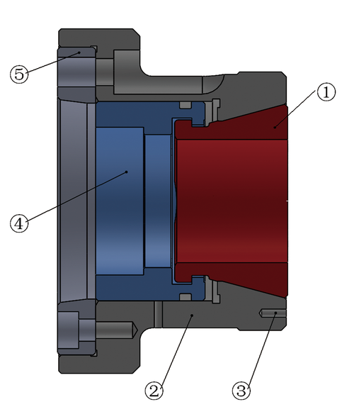 32 mm | Through-Hole Clamping Head Chuck