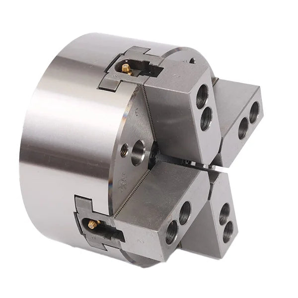 4K-04 | 4 in 4-Jaw Hollow Hydraulic Power Chuck, Plain Back product image