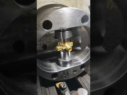 Mandril hidráulico de indexação: Posicionamento automático para peças com eixos de interseção (eixos transversais/válvulas)