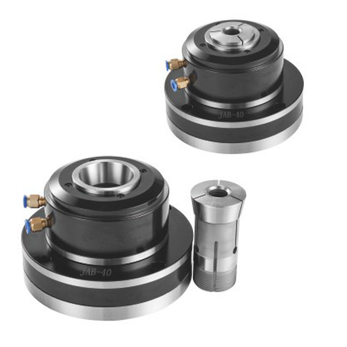 JAD Air Rotary Pull-Back Collet Chucks